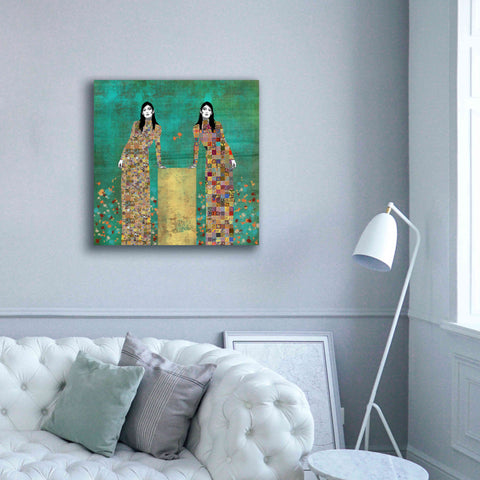 Image of 'Dale la Vueltas by Jose Cacho Giclee Canvas Wall Art,37x37