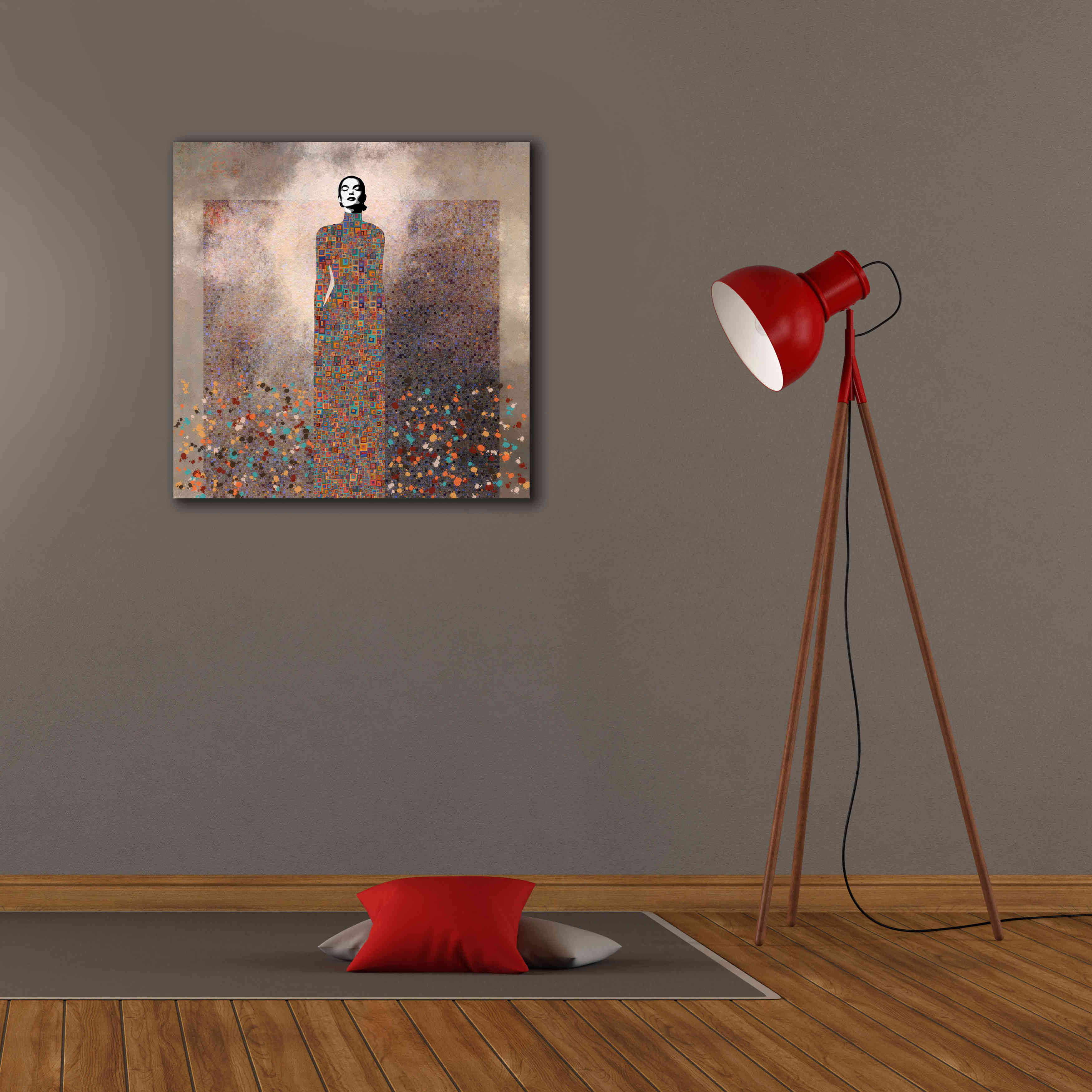 'Esta es mi Musica by Jose Cacho Giclee Canvas Wall Art,26x26