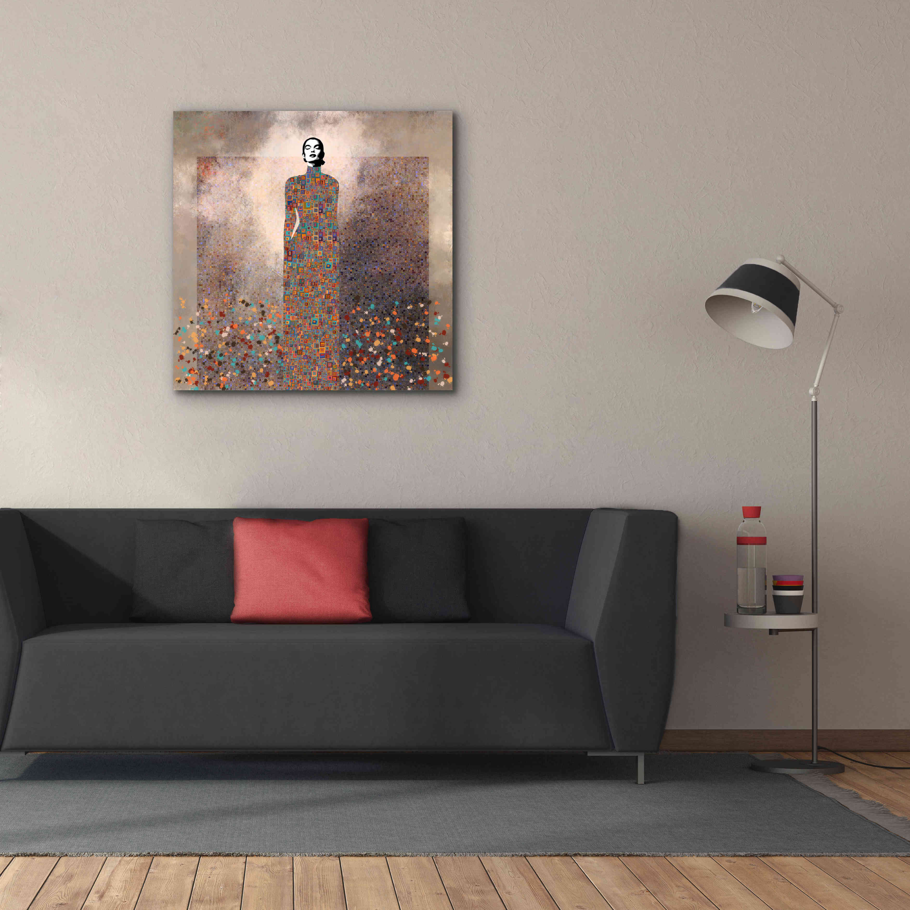 'Esta es mi Musica by Jose Cacho Giclee Canvas Wall Art,37x37