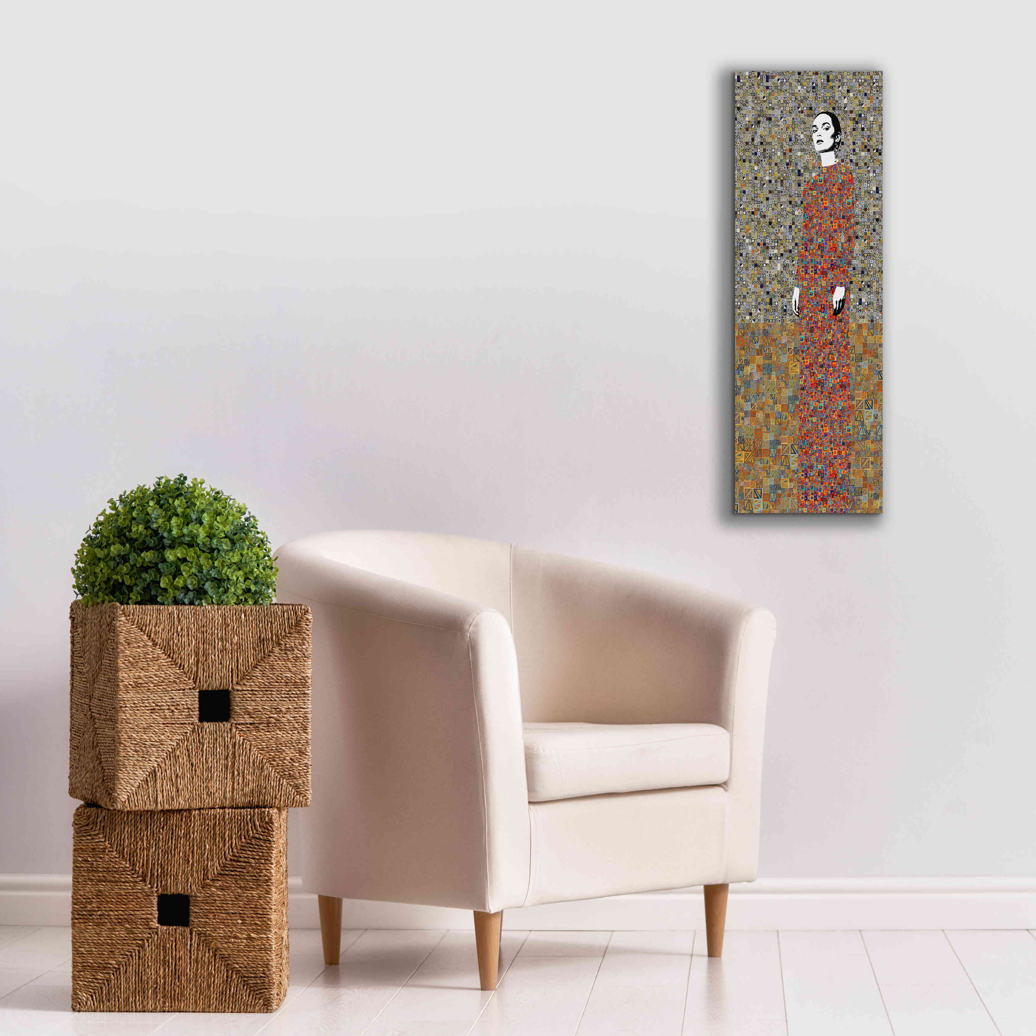 'La Liveracion del Pasado by Jose Cacho Giclee Canvas Wall Art,12x36