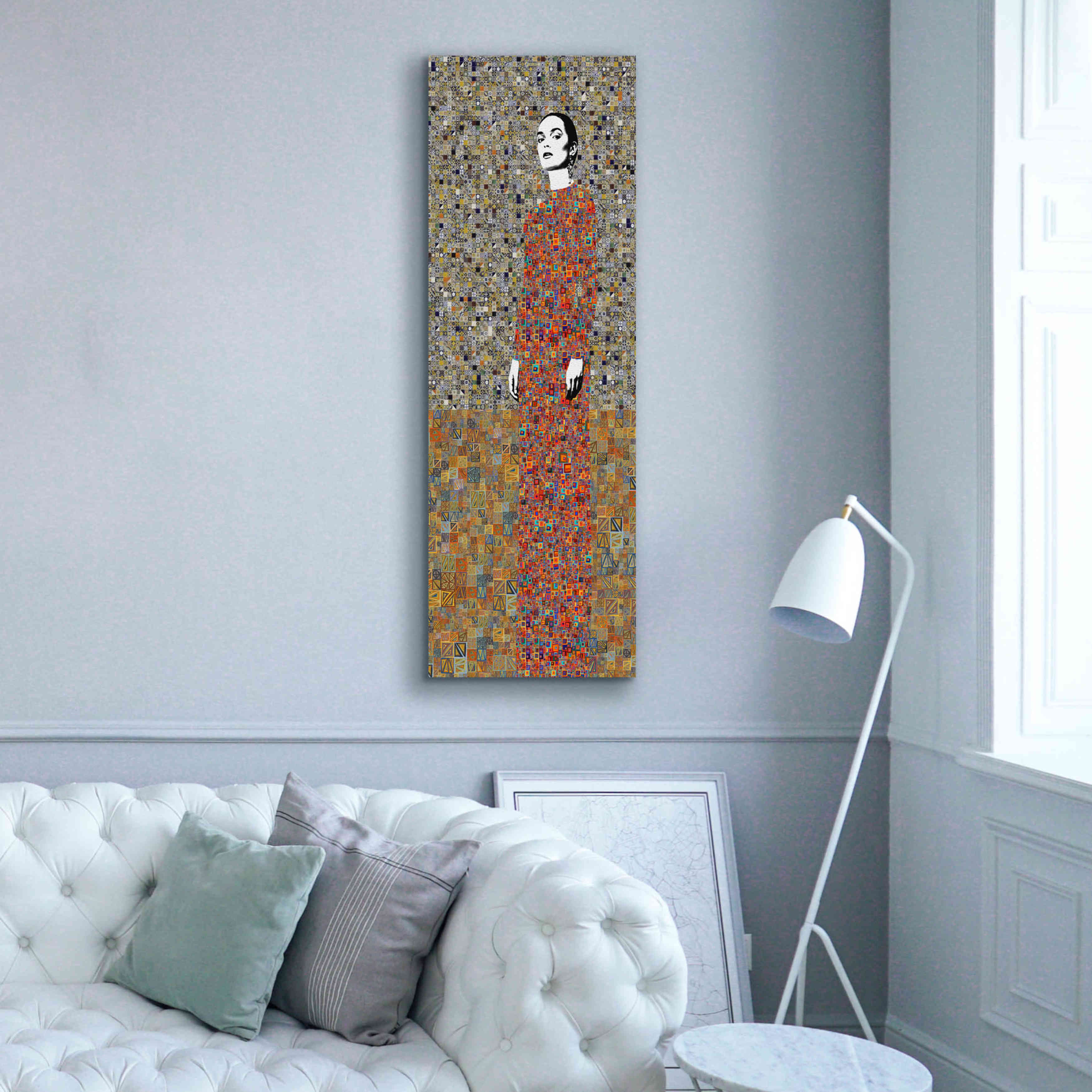 'La Liveracion del Pasado by Jose Cacho Giclee Canvas Wall Art,20x60