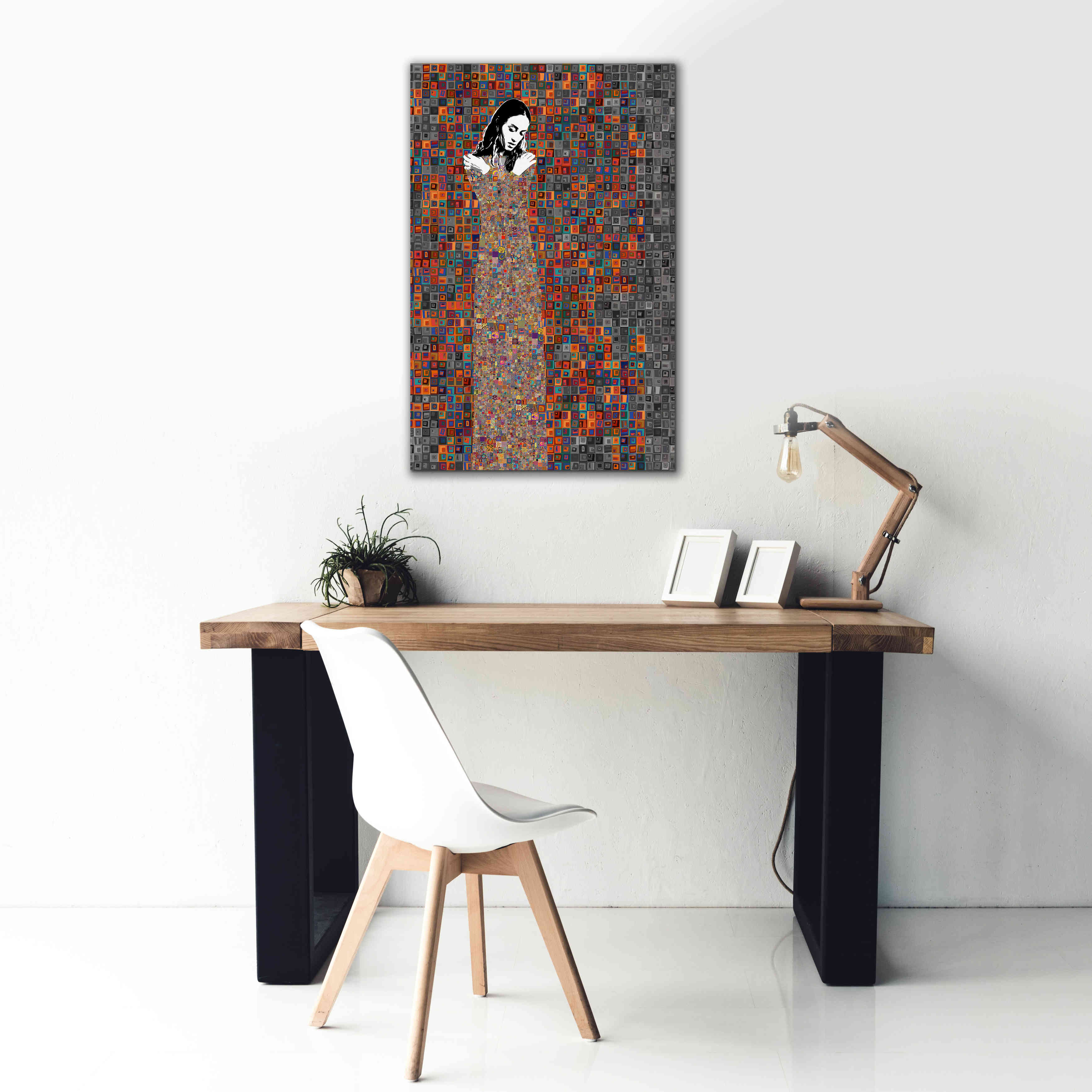 'El Abrazo by Jose Cacho Giclee Canvas Wall Art,26x40