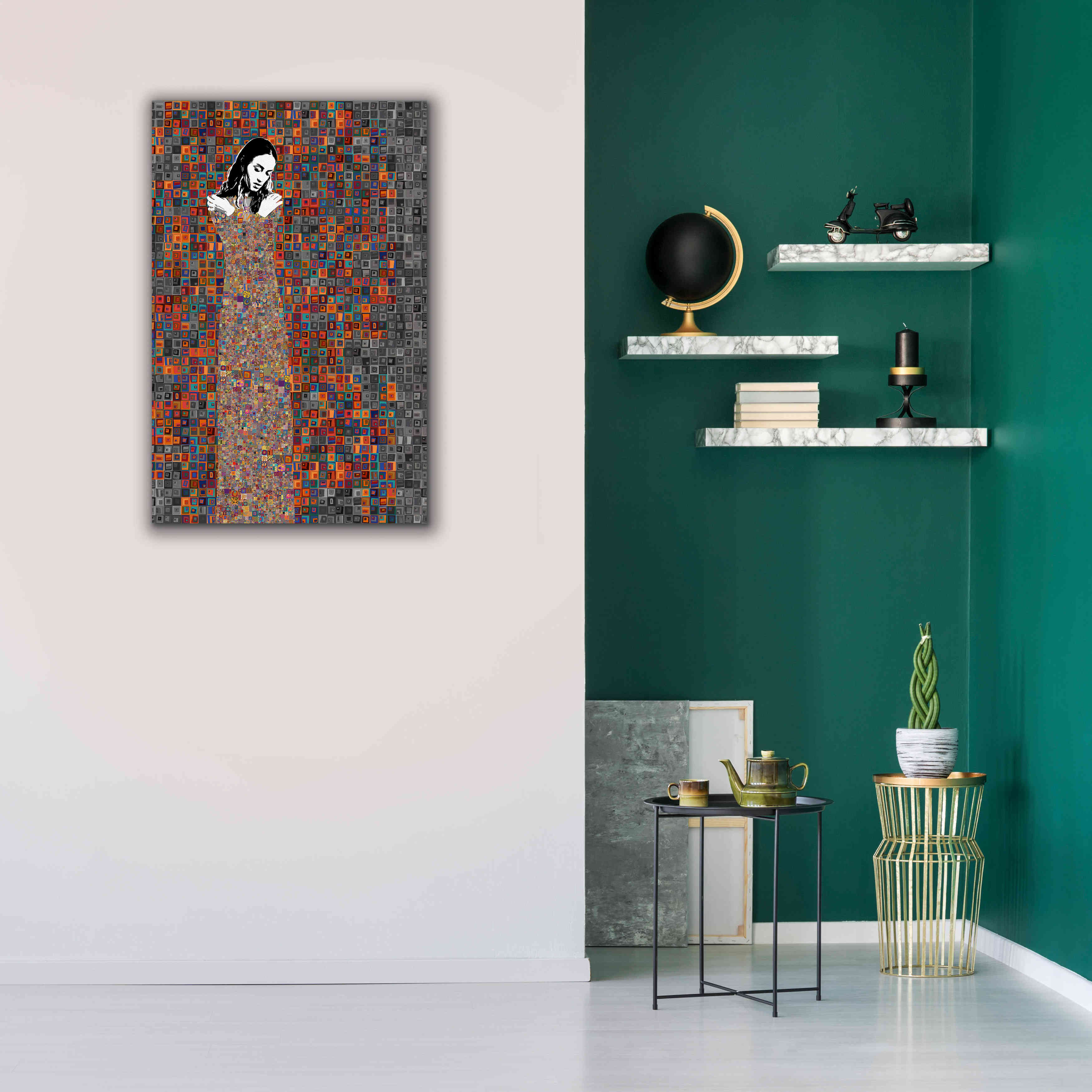 'El Abrazo by Jose Cacho Giclee Canvas Wall Art,26x40