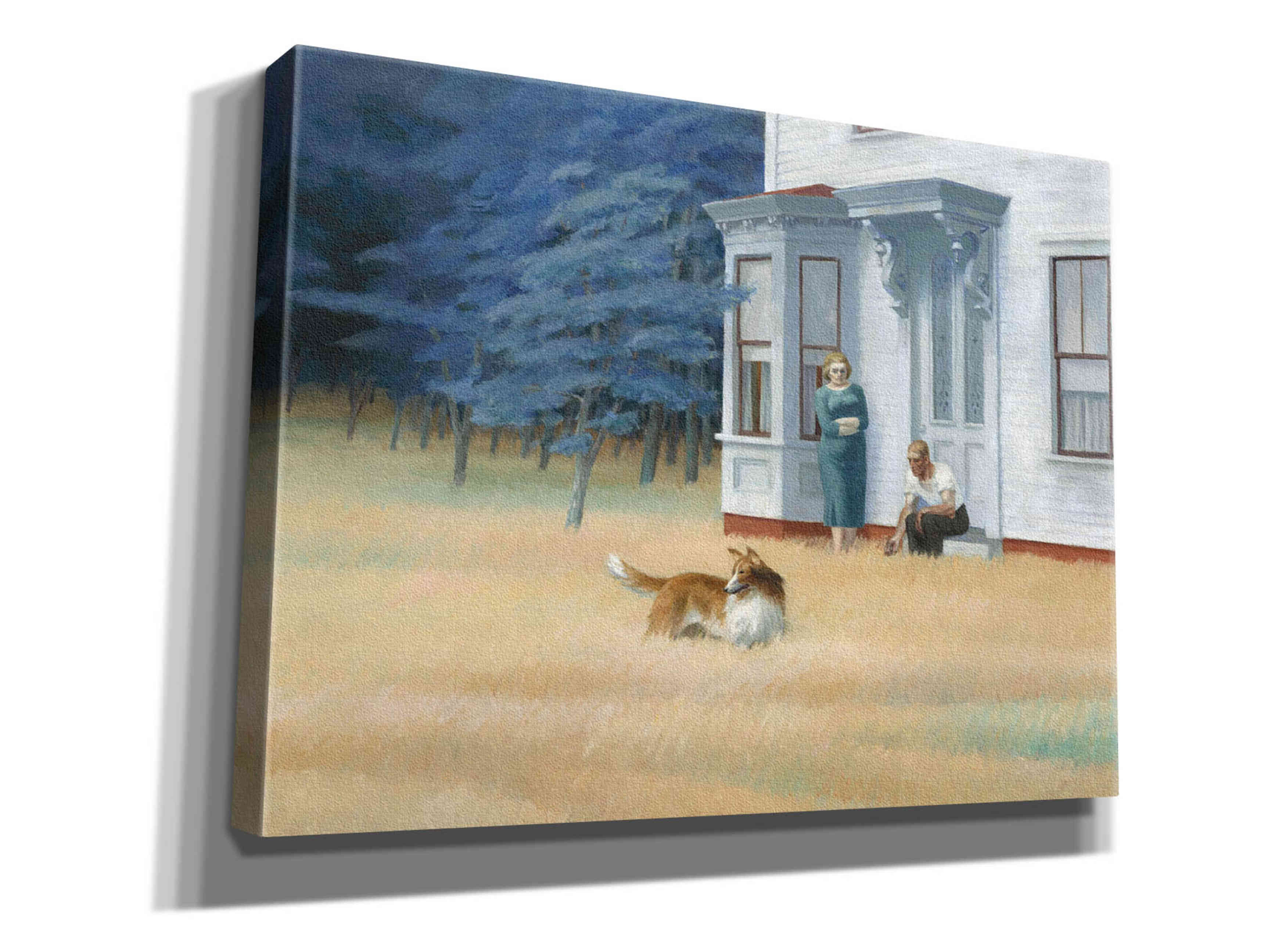 'Cape Cod Evening, 1939' by Edward Hopper, Giclee Canvas Wall Art