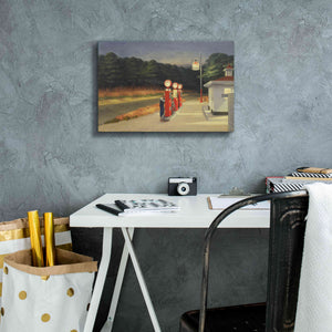 'Gas, 1940' by Edward Hopper, Giclee Canvas Wall Art,18x12