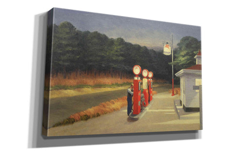 Image of 'Gas, 1940' by Edward Hopper, Giclee Canvas Wall Art
