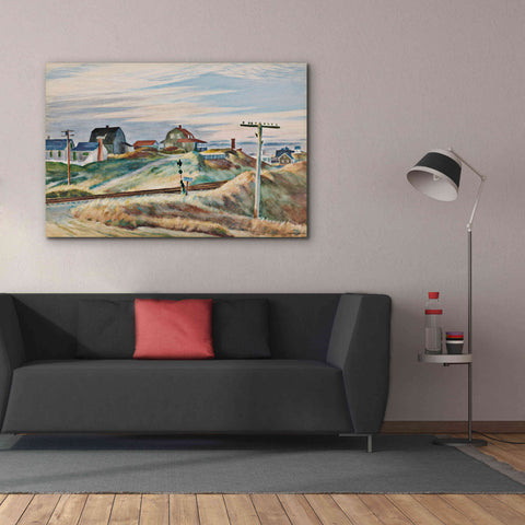 Image of 'Cottages at North Truro' by Edward Hopper, Giclee Canvas Wall Art,60x40