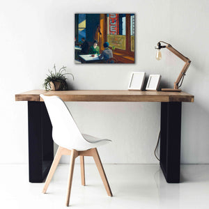 'Chop Suey' by Edward Hopper, Giclee Canvas Wall Art,24x20