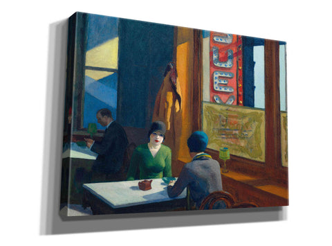 Image of 'Chop Suey' by Edward Hopper, Giclee Canvas Wall Art