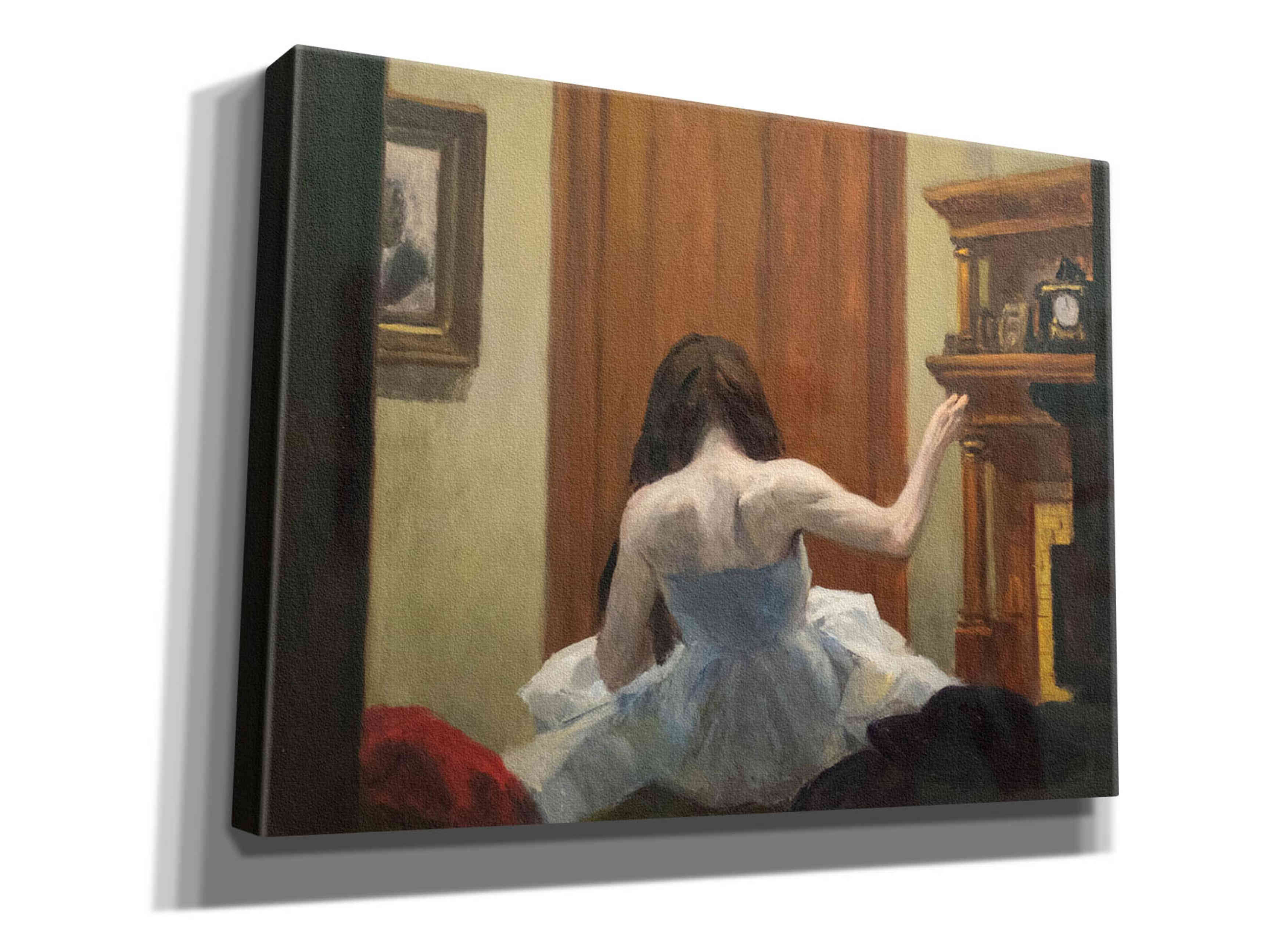 'New York Interior, c. 1921' by Edward Hopper, Giclee Canvas Wall Art