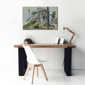 'Haskell's House, 1924' by Edward Hopper, Giclee Canvas Wall Art,40x26