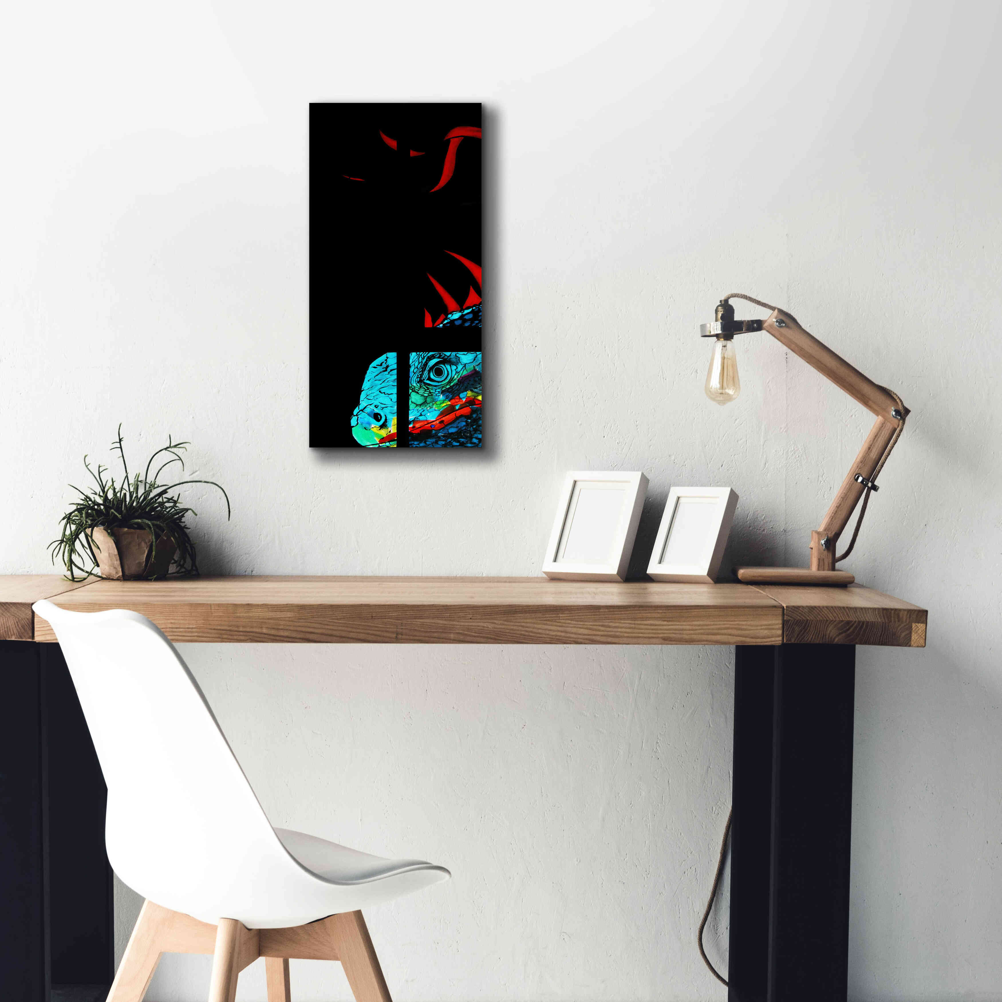 'Yum!' by Rita Shimelfarb, Giclee Canvas Wall Art,12x24