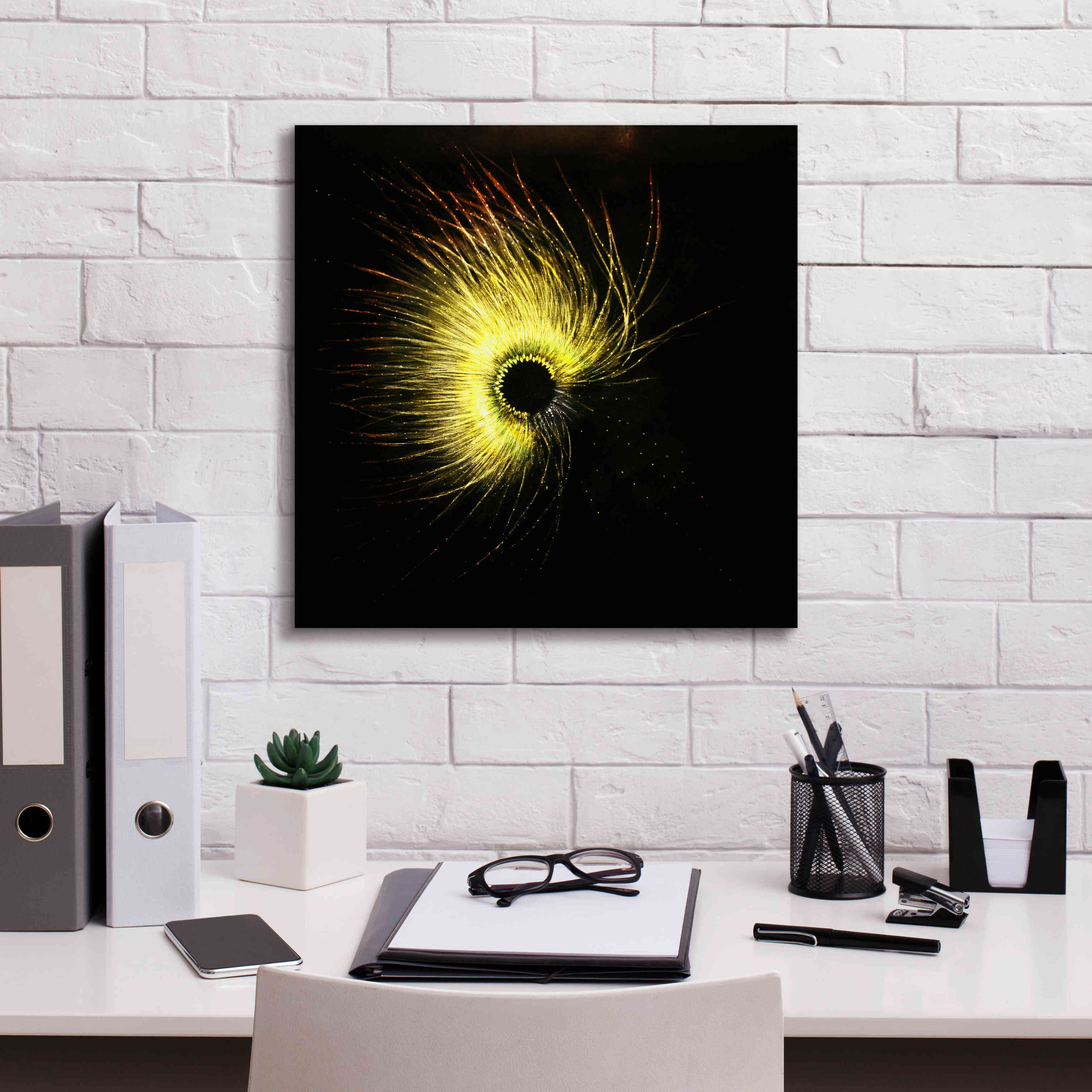 'Luminescence' by Rita Shimelfarb, Giclee Canvas Wall Art,18x18