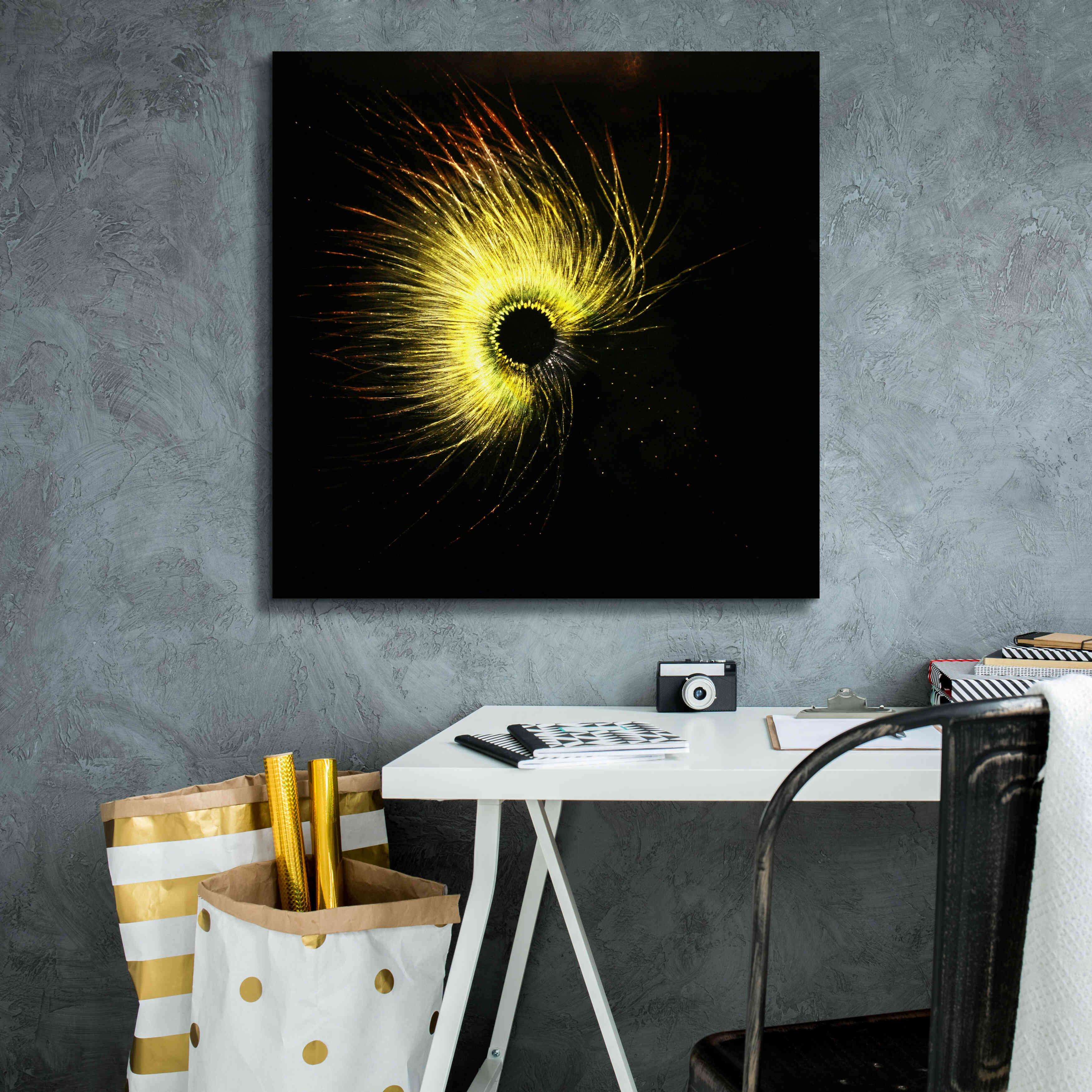 'Luminescence' by Rita Shimelfarb, Giclee Canvas Wall Art,26x26