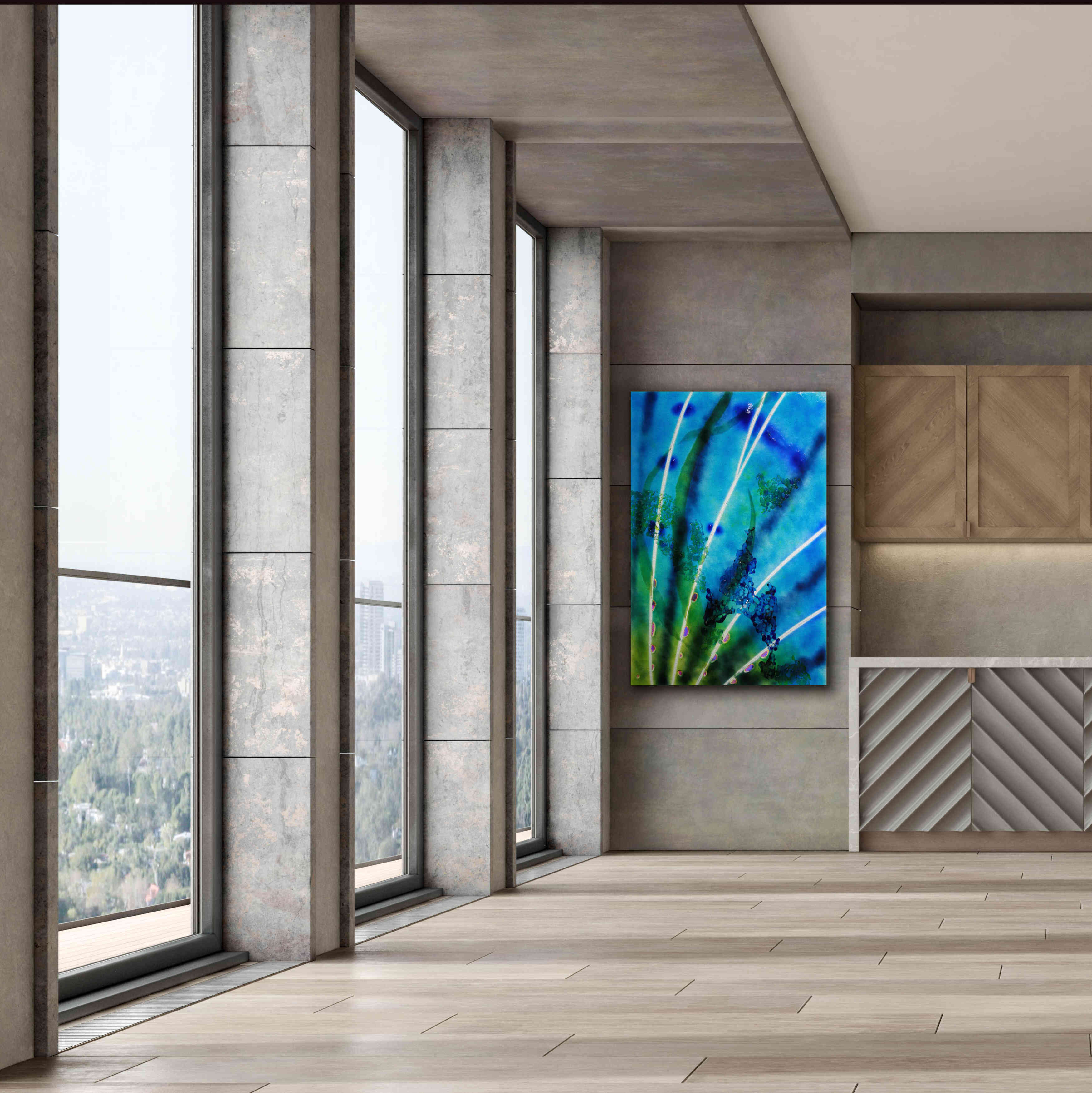 'Lion Fish Fin' by Rita Shimelfarb, Giclee Canvas Wall Art,40x60