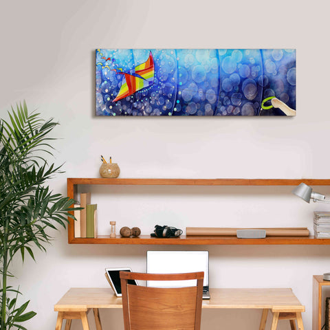 Image of 'Air' by Rita Shimelfarb, Giclee Canvas Wall Art,36x12