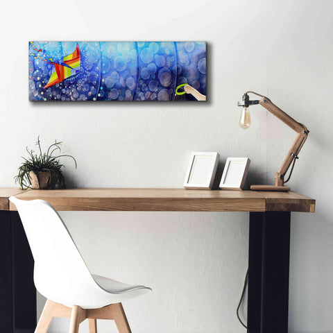 Image of 'Air' by Rita Shimelfarb, Giclee Canvas Wall Art,36x12
