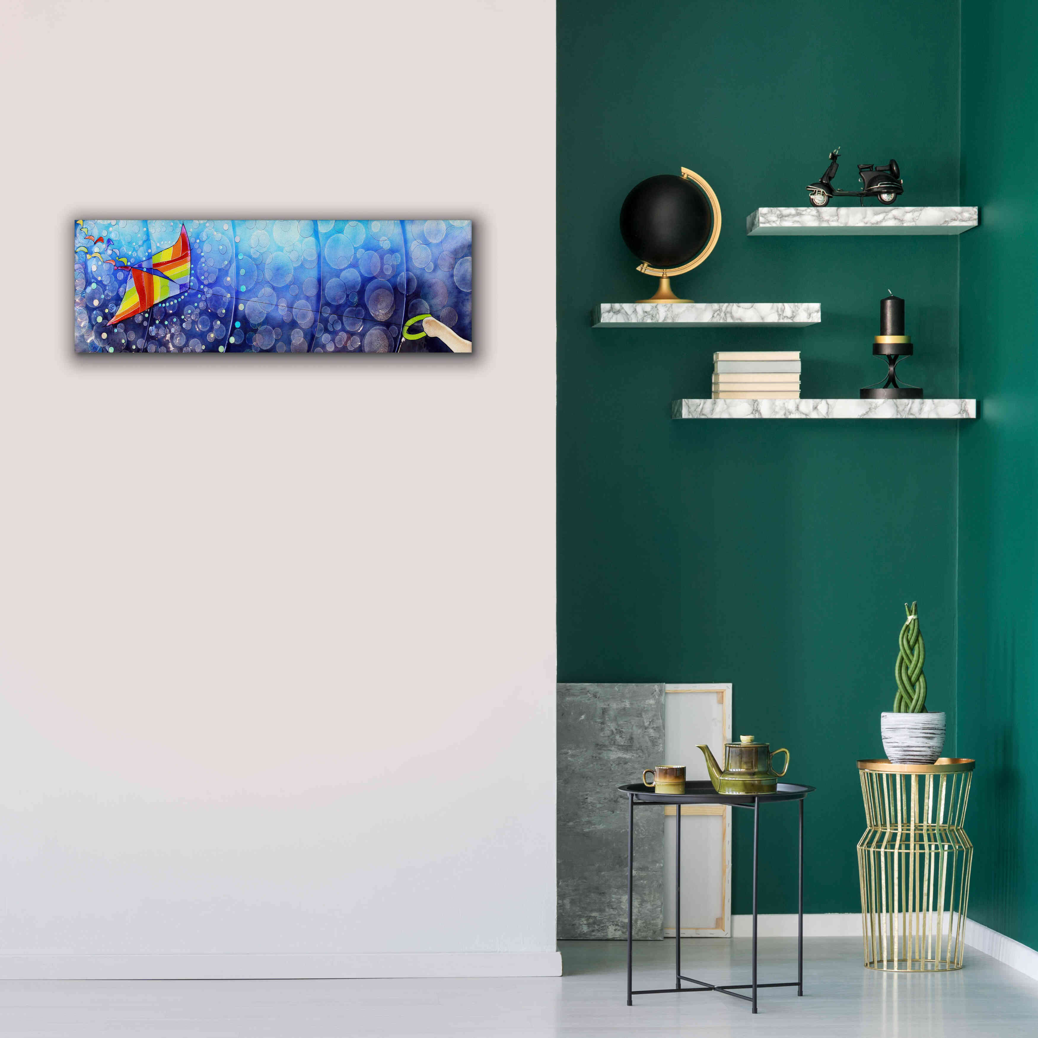 'Air' by Rita Shimelfarb, Giclee Canvas Wall Art,36x12