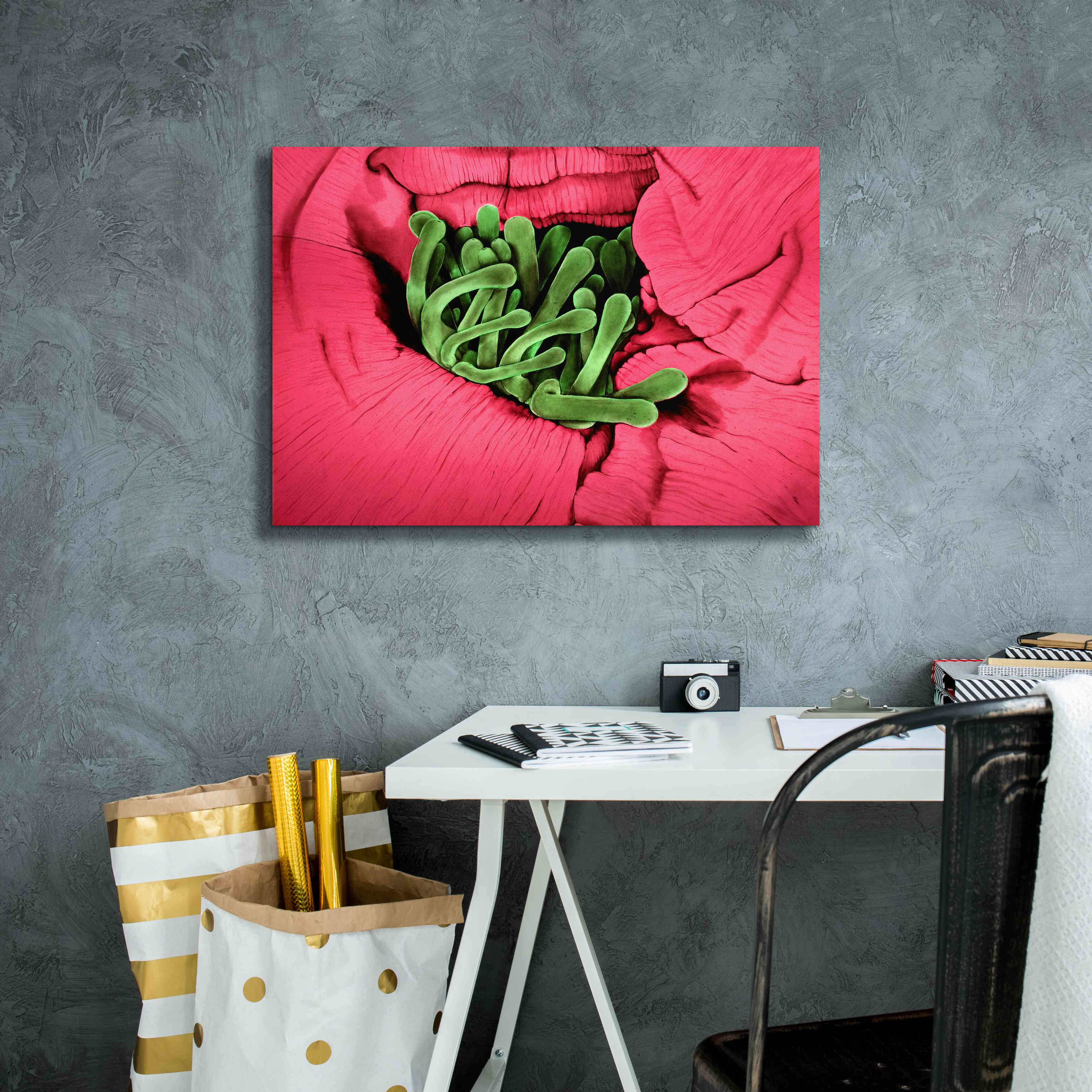 'Folds' by Rita Shimelfarb, Giclee Canvas Wall Art,26x18
