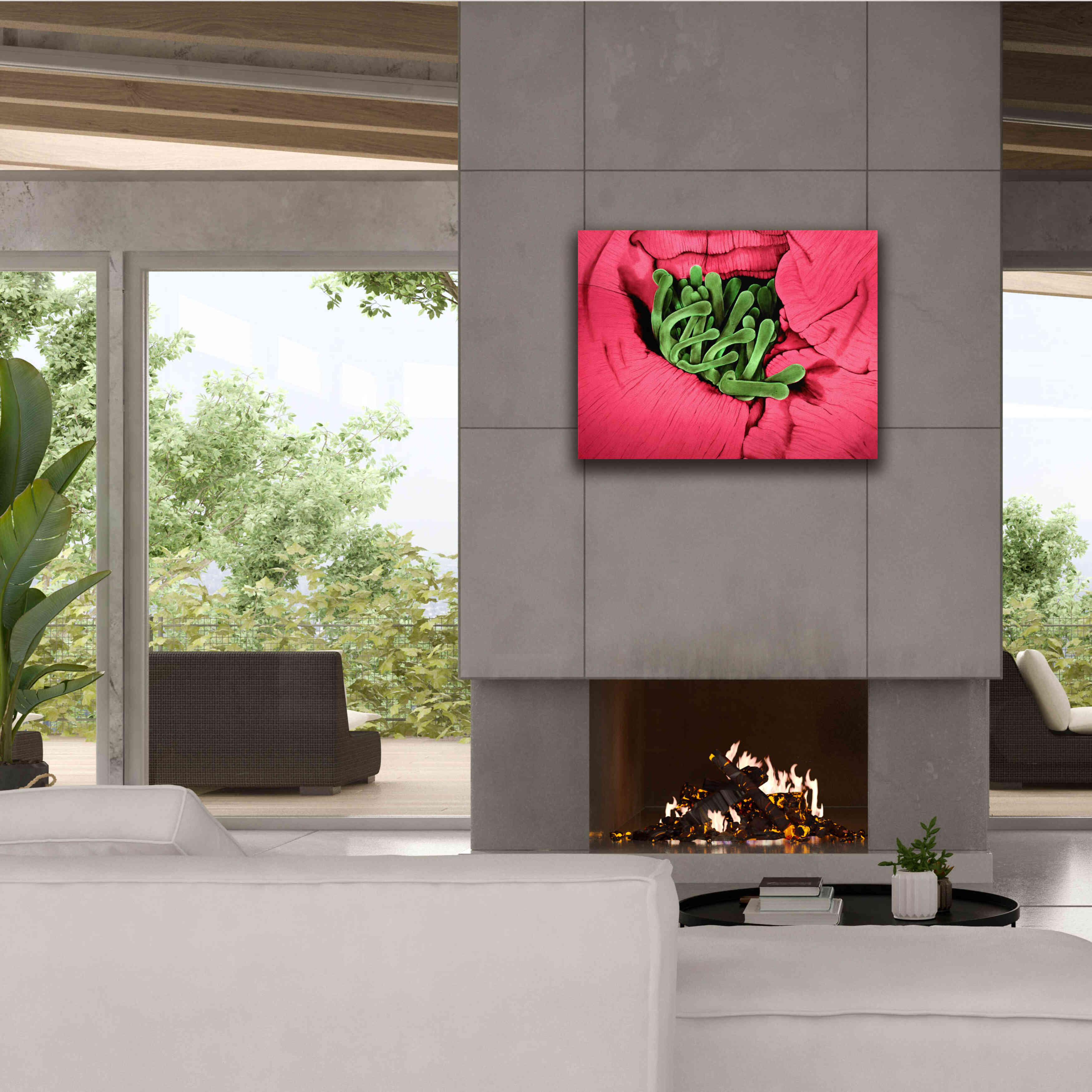 'Folds' by Rita Shimelfarb, Giclee Canvas Wall Art,34x26