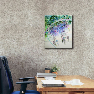 'Wisteria' by Rita Shimelfarb, Giclee Canvas Wall Art,20x24