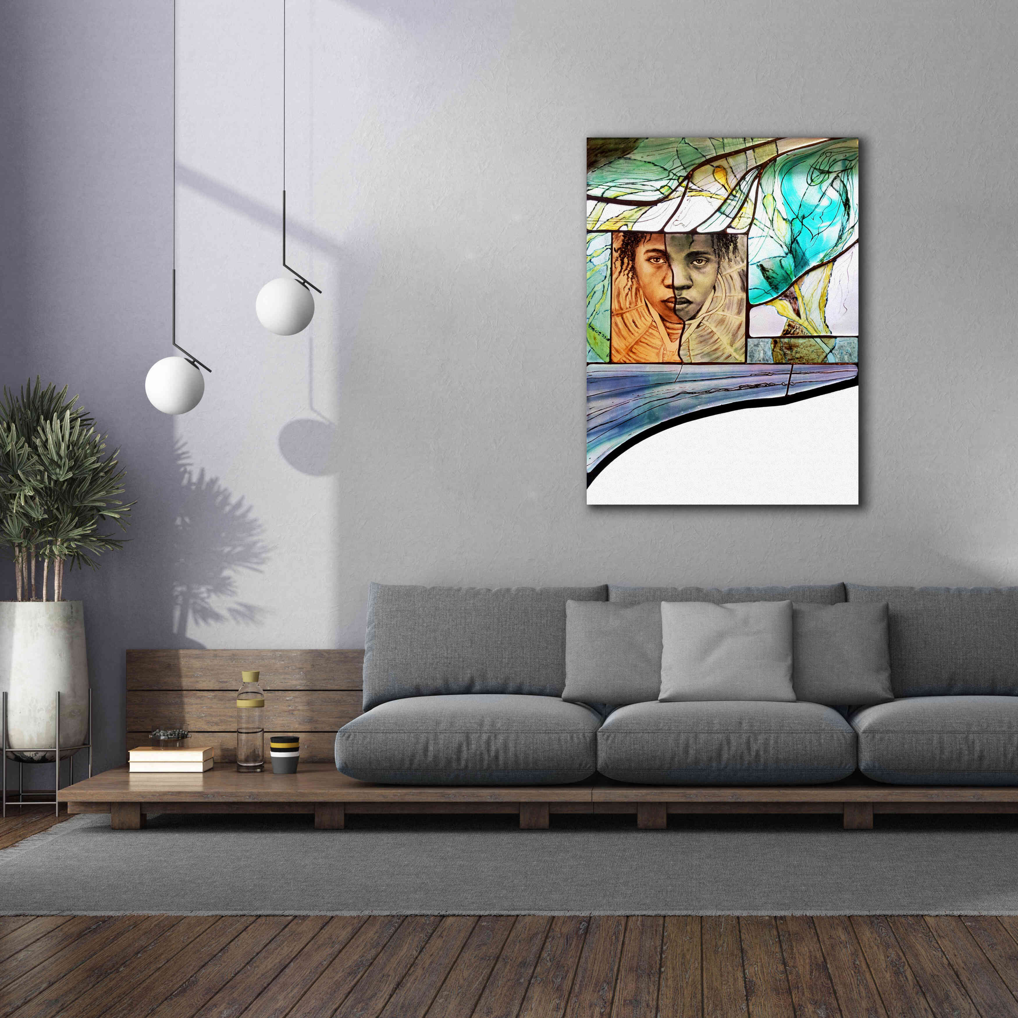 'Voyage' by Rita Shimelfarb, Giclee Canvas Wall Art,40x54