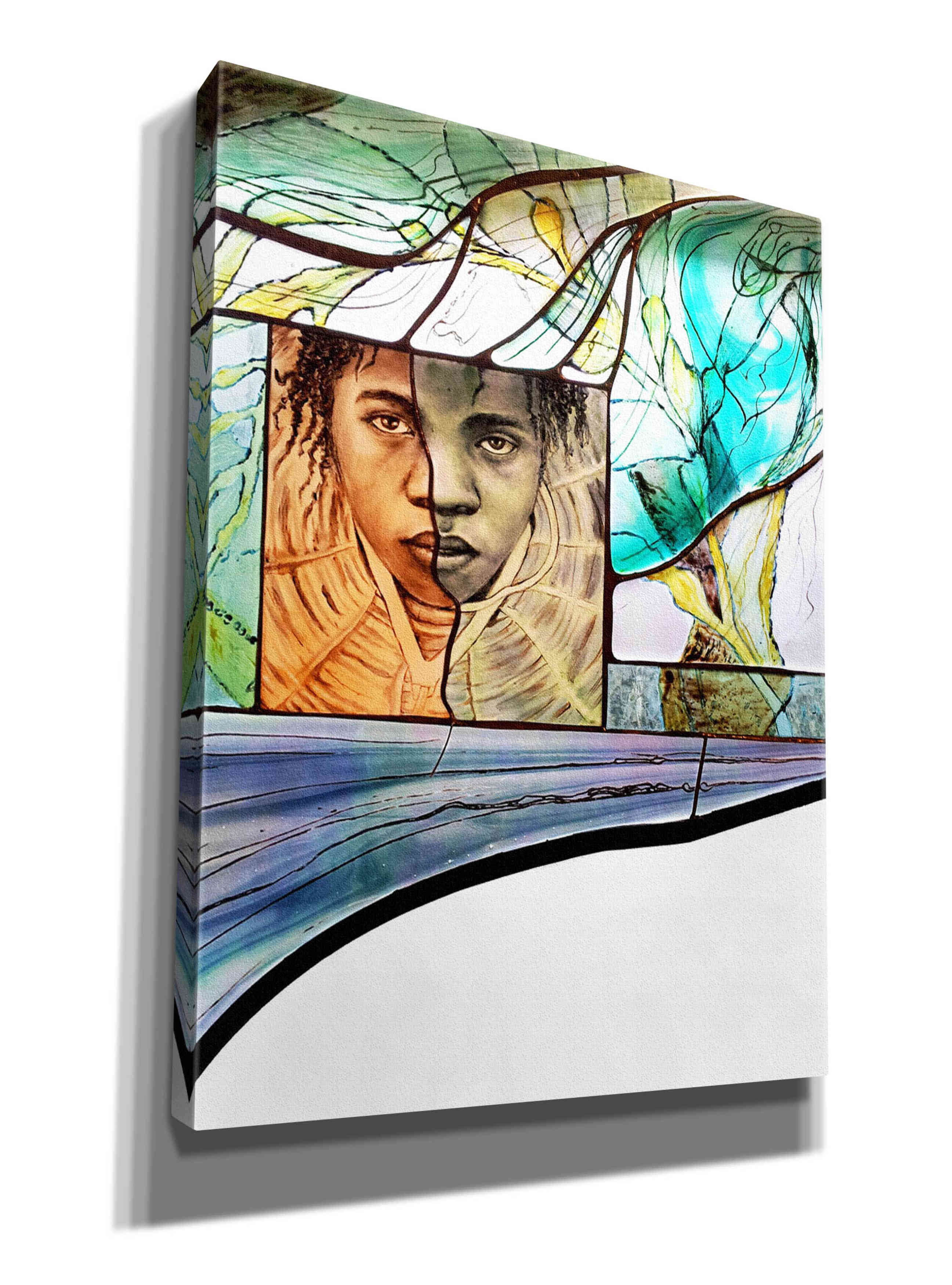 'Voyage' by Rita Shimelfarb, Giclee Canvas Wall Art