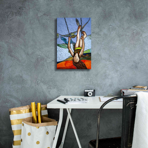 Image of 'Up' by Rita Shimelfarb, Giclee Canvas Wall Art,12x18