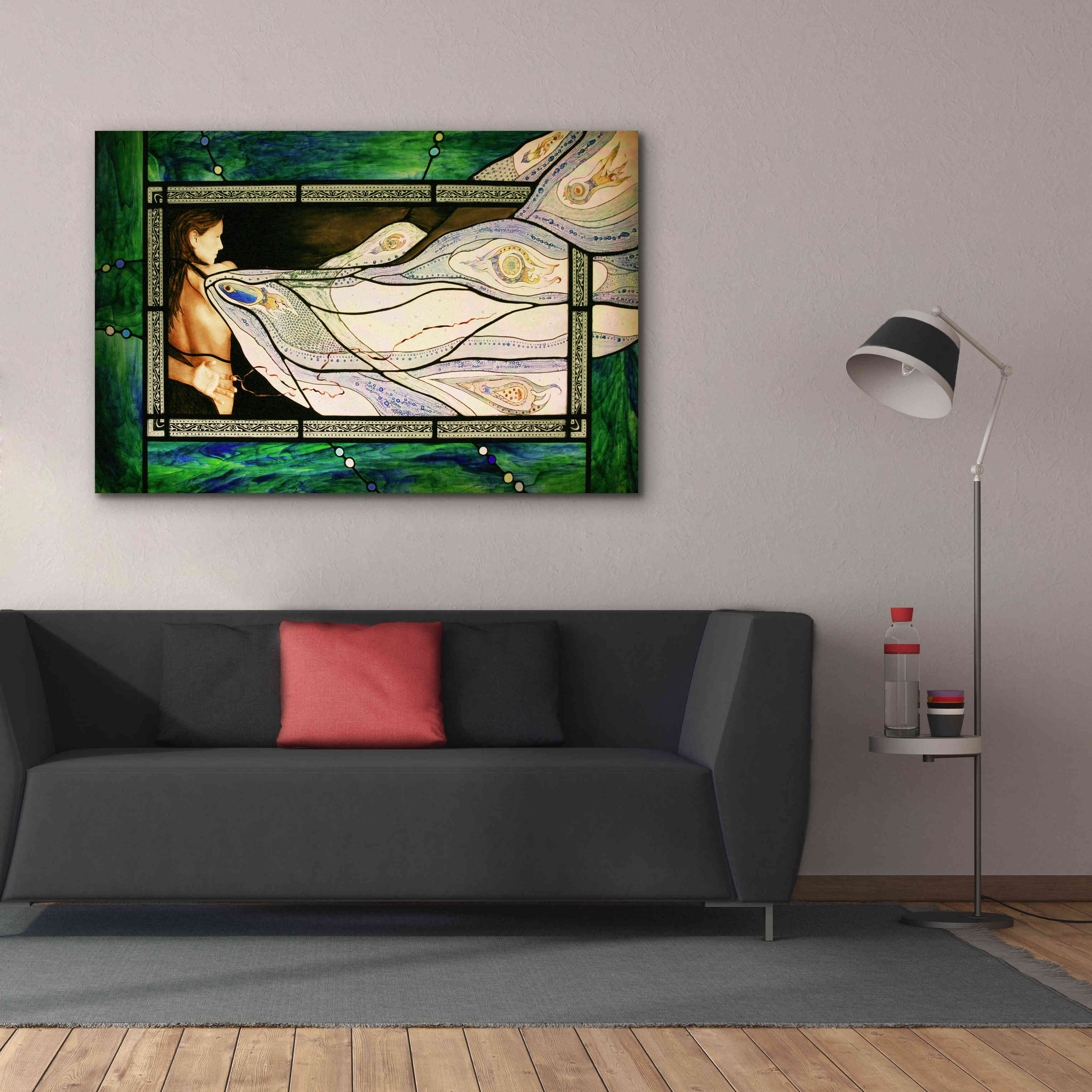'Un-Wound' by Rita Shimelfarb, Giclee Canvas Wall Art,60x40