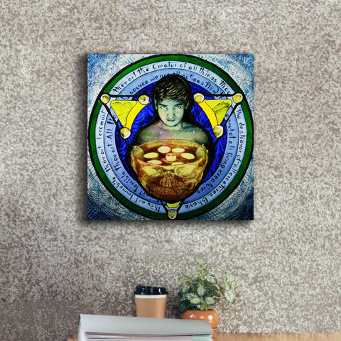 Image of 'Shiva' by Rita Shimelfarb, Giclee Canvas Wall Art,18x18