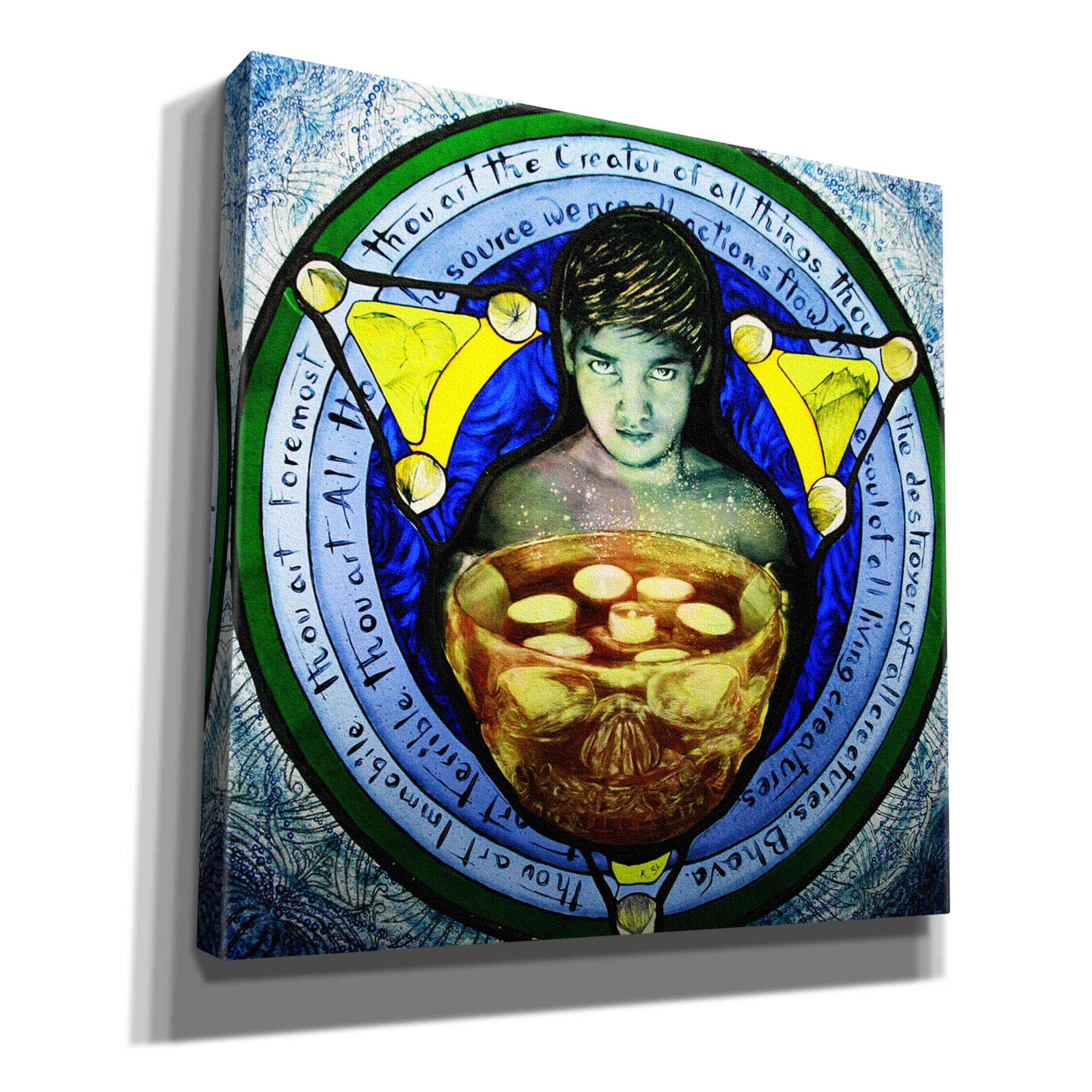 'Shiva' by Rita Shimelfarb, Giclee Canvas Wall Art