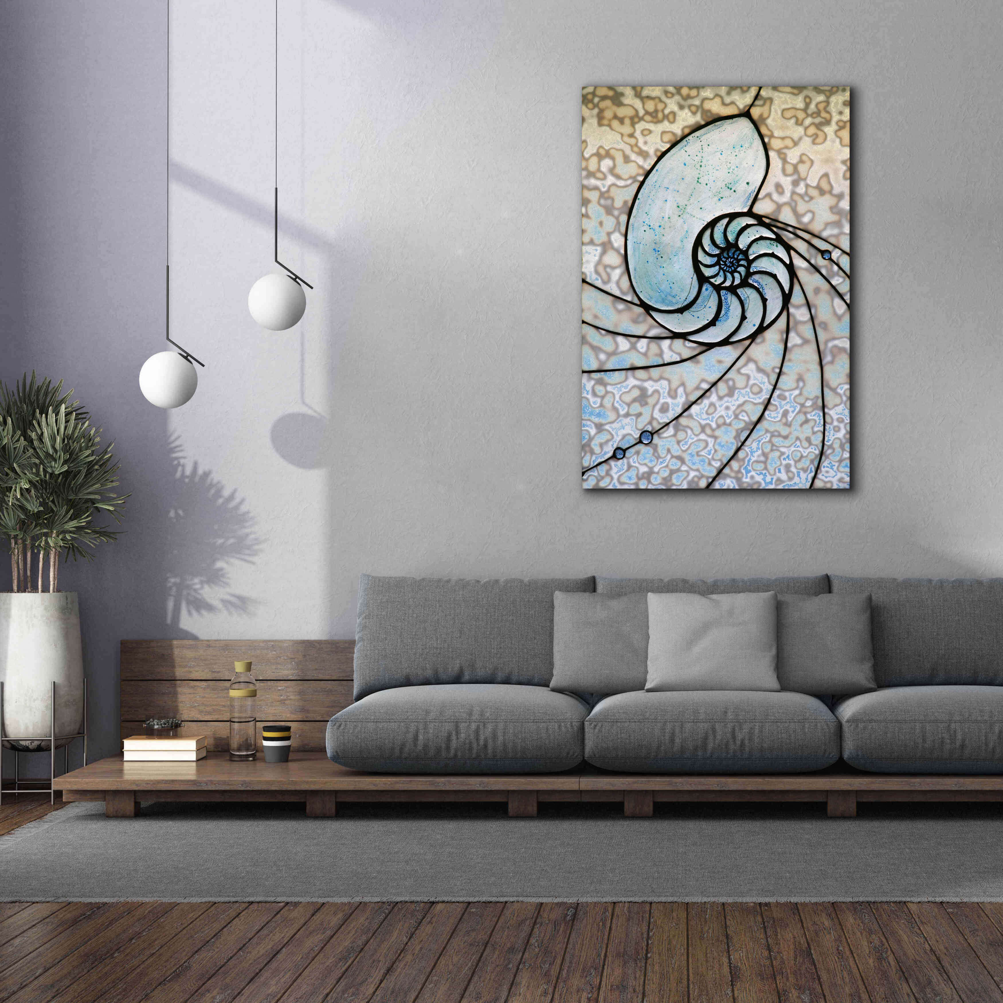 'Shell' by Rita Shimelfarb, Giclee Canvas Wall Art,40x60