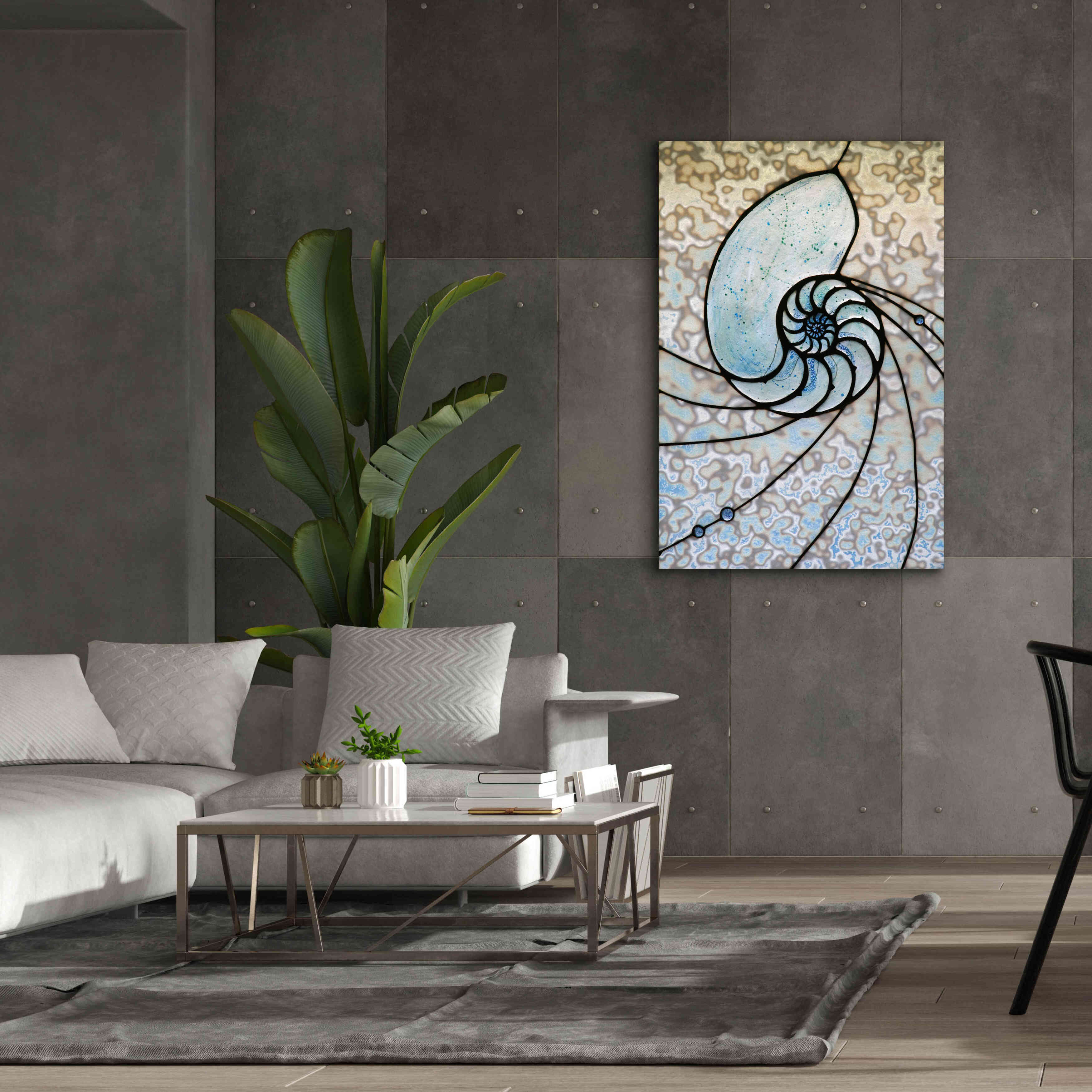 'Shell' by Rita Shimelfarb, Giclee Canvas Wall Art,40x60