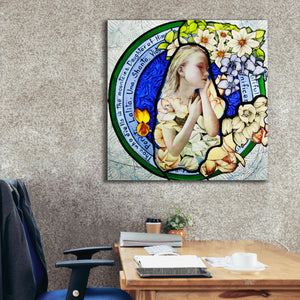 'Shakti' by Rita Shimelfarb, Giclee Canvas Wall Art,37x37