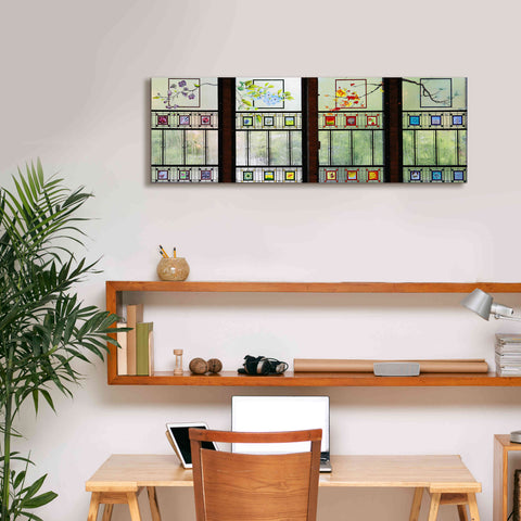 Image of 'Seasons' by Rita Shimelfarb, Giclee Canvas Wall Art,36x12