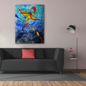 'Kite Transmitted' by Rita Shimelfarb, Giclee Canvas Wall Art,40x54