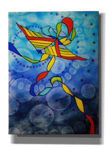 'Kite Transmitted' by Rita Shimelfarb, Giclee Canvas Wall Art