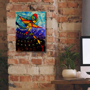 'Kite Reflected' by Rita Shimelfarb, Giclee Canvas Wall Art,12x16
