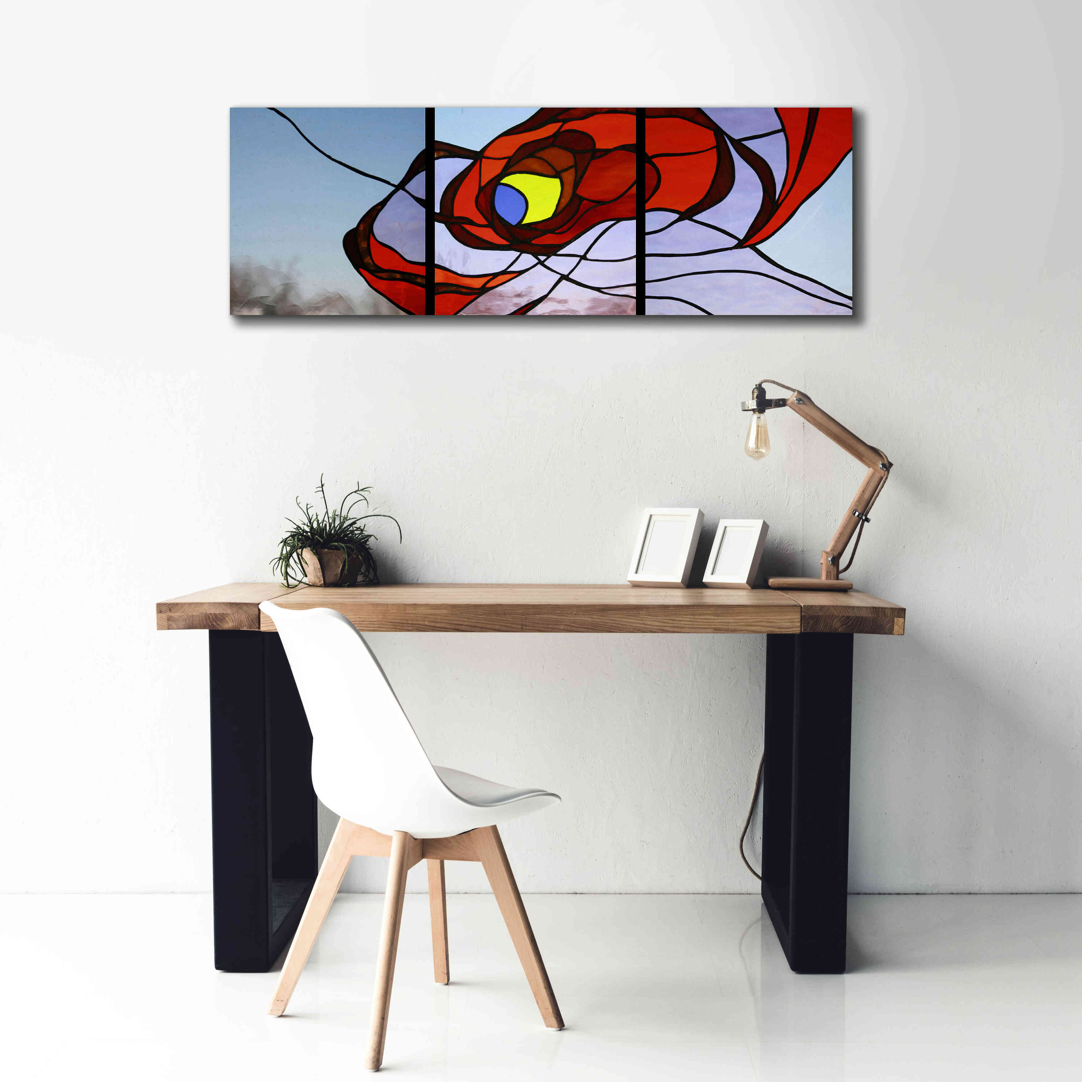 'Entanglement I' by Rita Shimelfarb, Giclee Canvas Wall Art,60x20