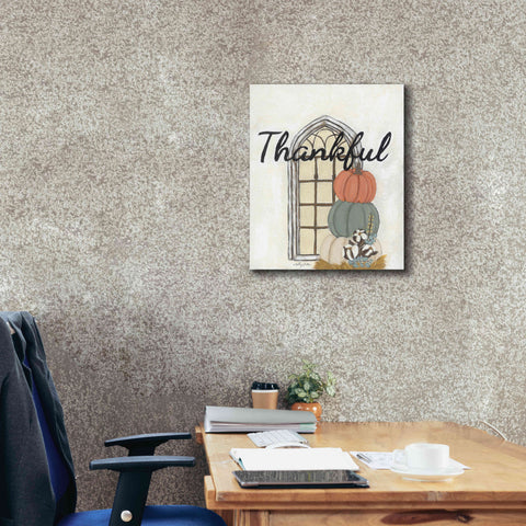 Image of 'Fall Thankful' by Ashley Justice, Giclee Canvas Wall Art,20x24