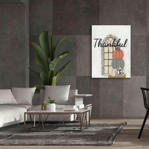 Image of 'Fall Thankful' by Ashley Justice, Giclee Canvas Wall Art,40x54