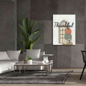 'Fall Thankful' by Ashley Justice, Giclee Canvas Wall Art,40x54