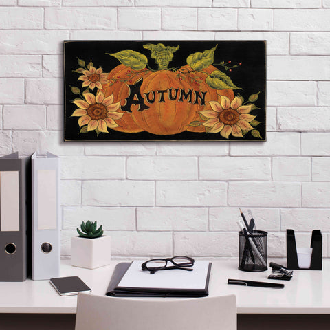 Image of 'Pumpkin Spice' by Lisa Hilliker, Giclee Canvas Wall Art,24x12