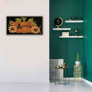 'Pumpkin Spice' by Lisa Hilliker, Giclee Canvas Wall Art,40x20