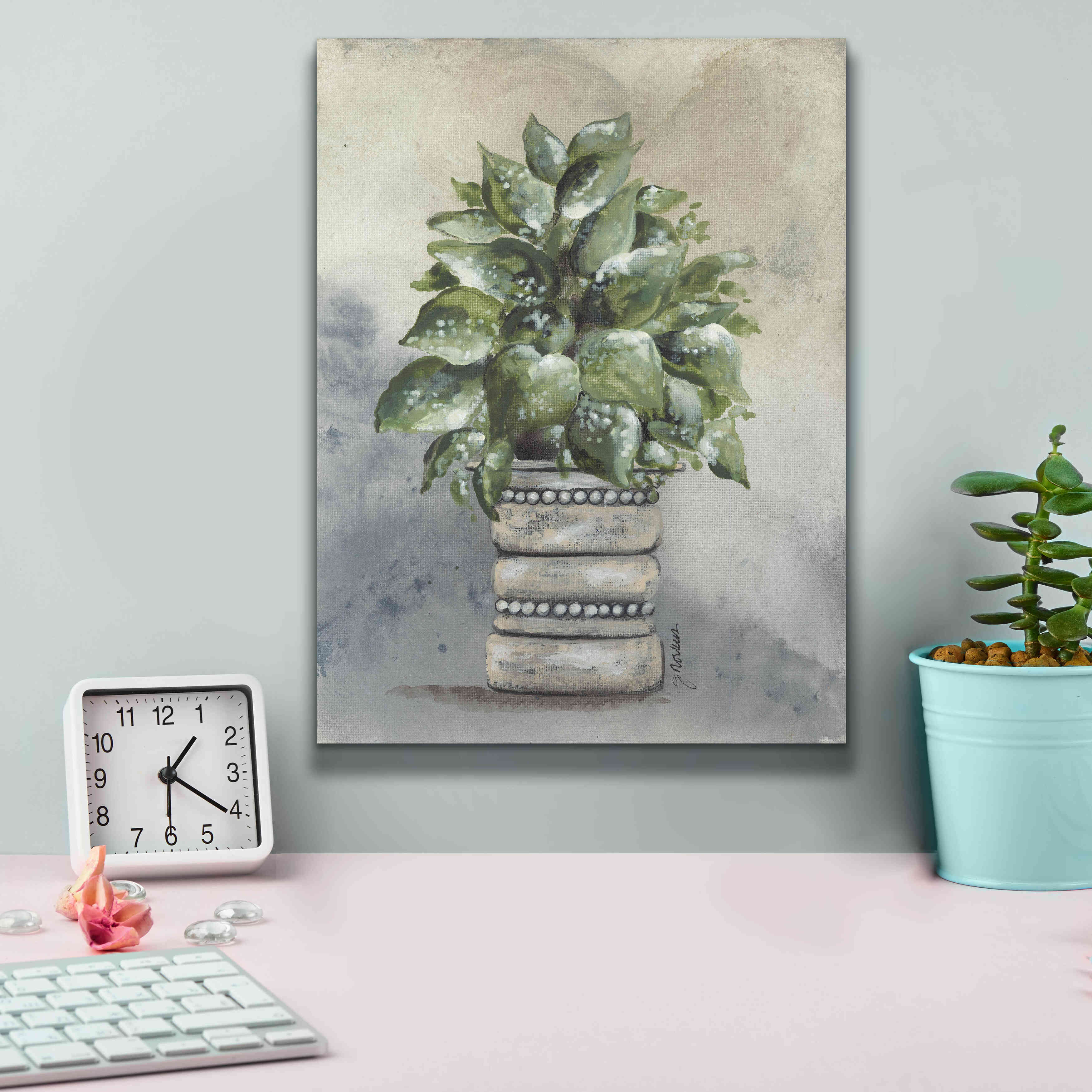 'Pathos in Pottery' by Julie Norkus, Giclee Canvas Wall Art,12x16