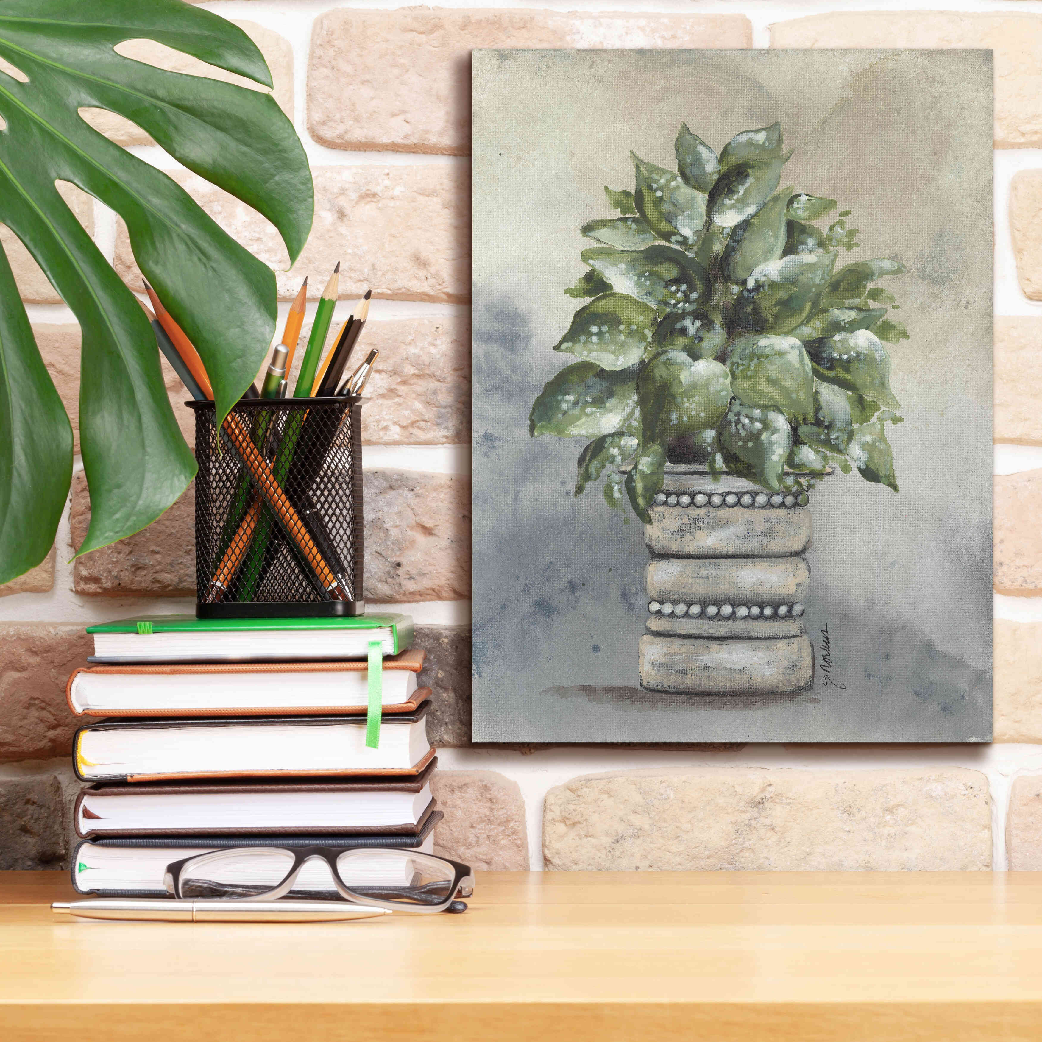'Pathos in Pottery' by Julie Norkus, Giclee Canvas Wall Art,12x16