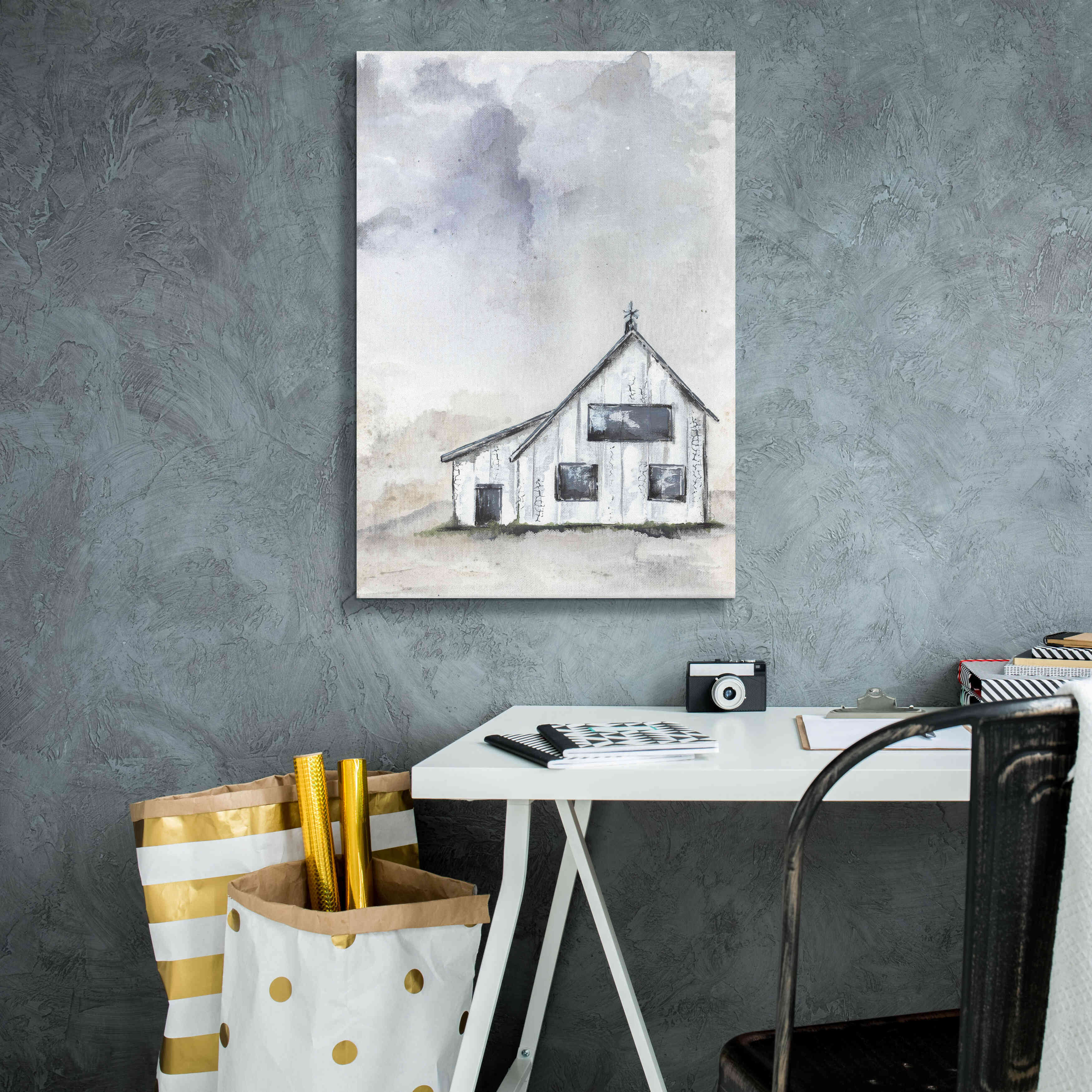 'Haven Mini Prairie' by Julie Norkus, Giclee Canvas Wall Art,18x26