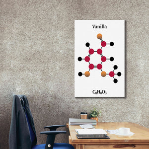 'Vanilla Molecule' by Epic Portfolio, Giclee Canvas Wall Art,26x40