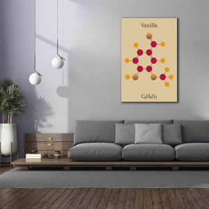 'Vanilla Molecule 2' by Epic Portfolio, Giclee Canvas Wall Art,40x60