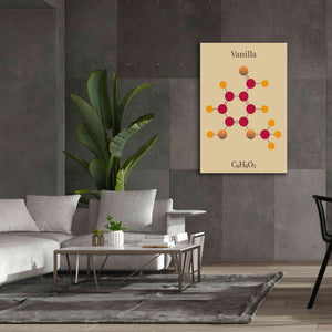 'Vanilla Molecule 2' by Epic Portfolio, Giclee Canvas Wall Art,40x60